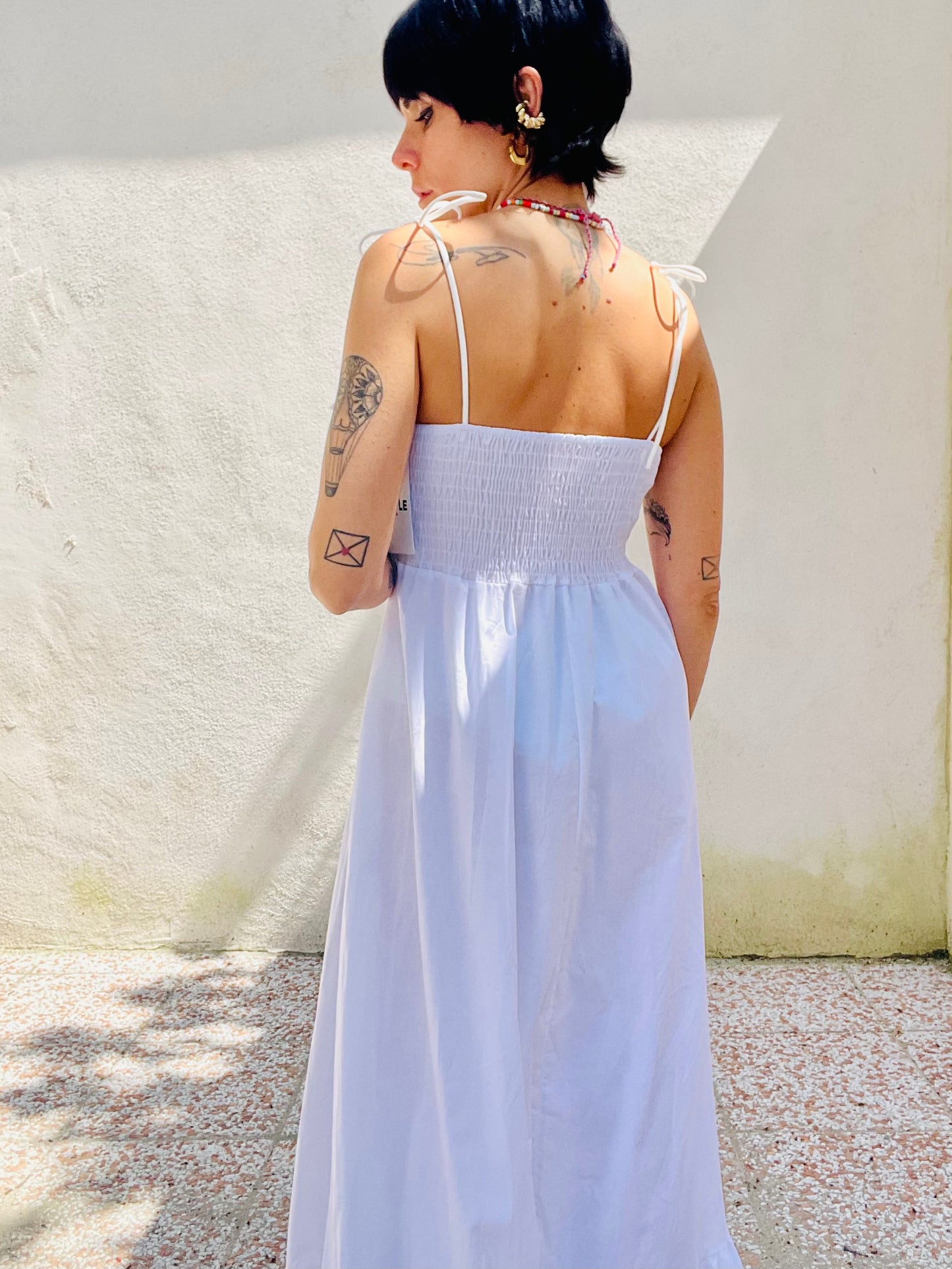 Abito Romantico bianco