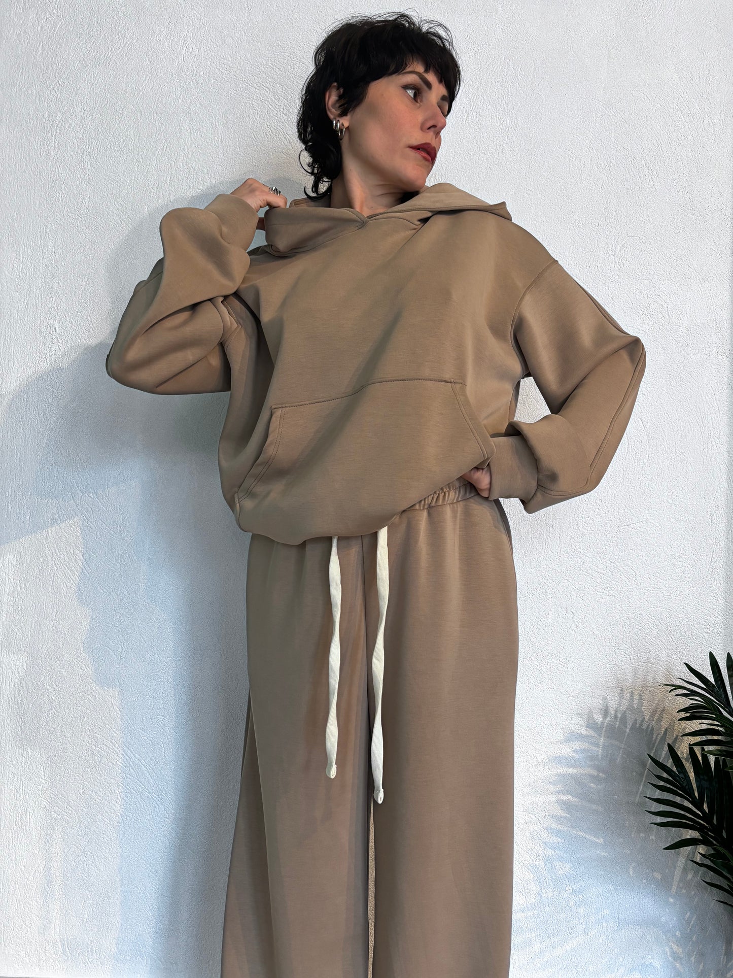 Coordinato in scuba Fango