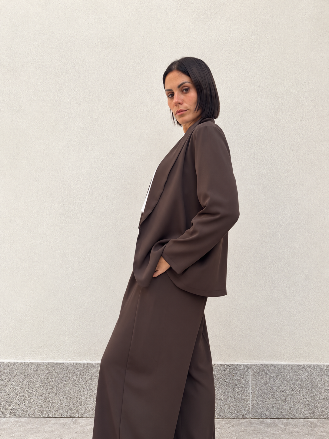 Tailleur Ginevra Marrone
