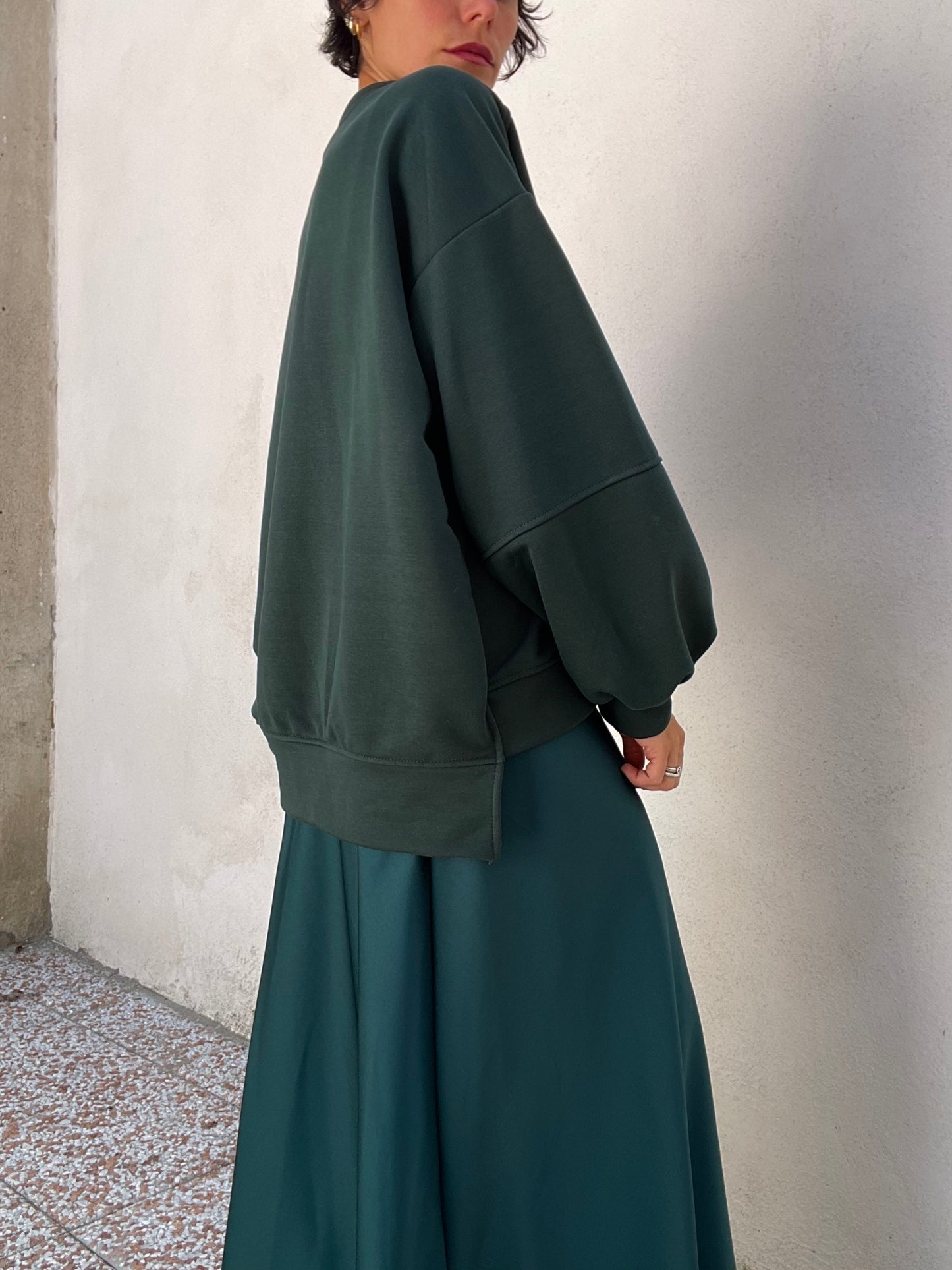 Felpa Iconic Verde
