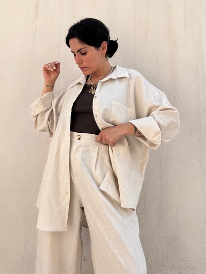 Coordinato Linen Natural
