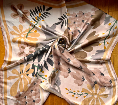 Foulard floreale