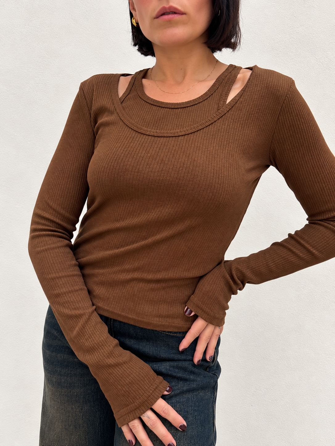Maglia Cut-Out 2 in 1