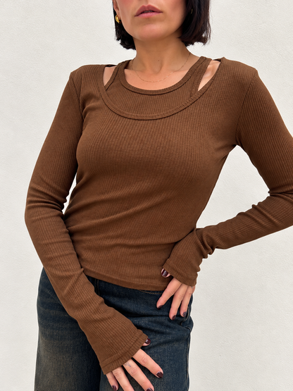 Maglia Cut-Out 2 in 1