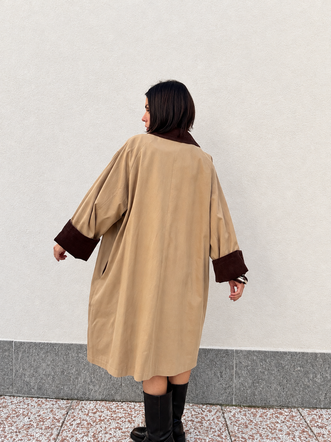 Giacca Dakota Lunga Beige