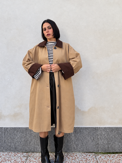Giacca Dakota Lunga Beige