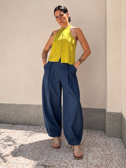 Pantalone Balloon Denim