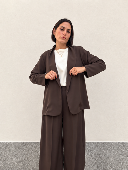 Tailleur Ginevra Marrone