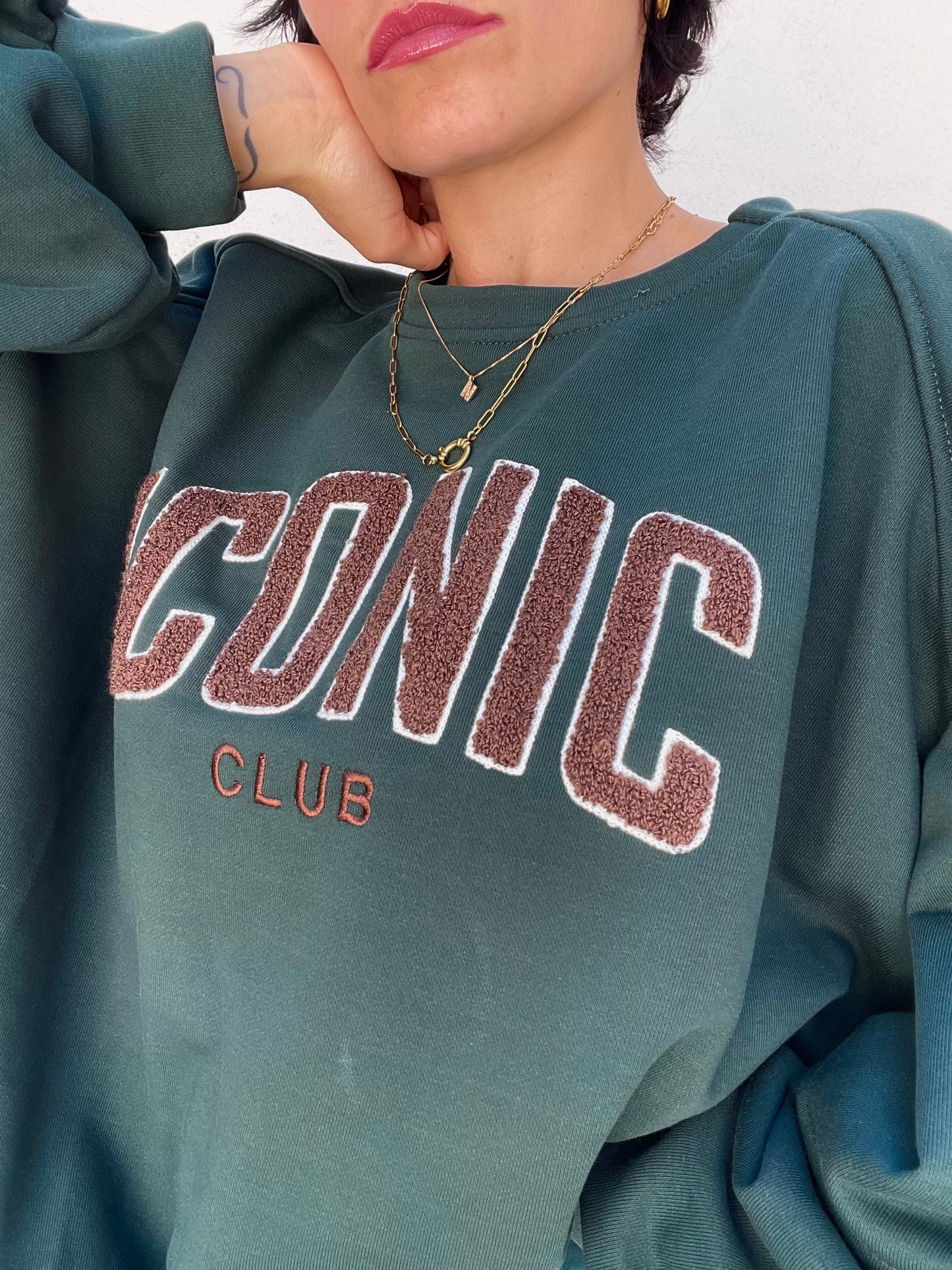 Felpa Iconic Verde