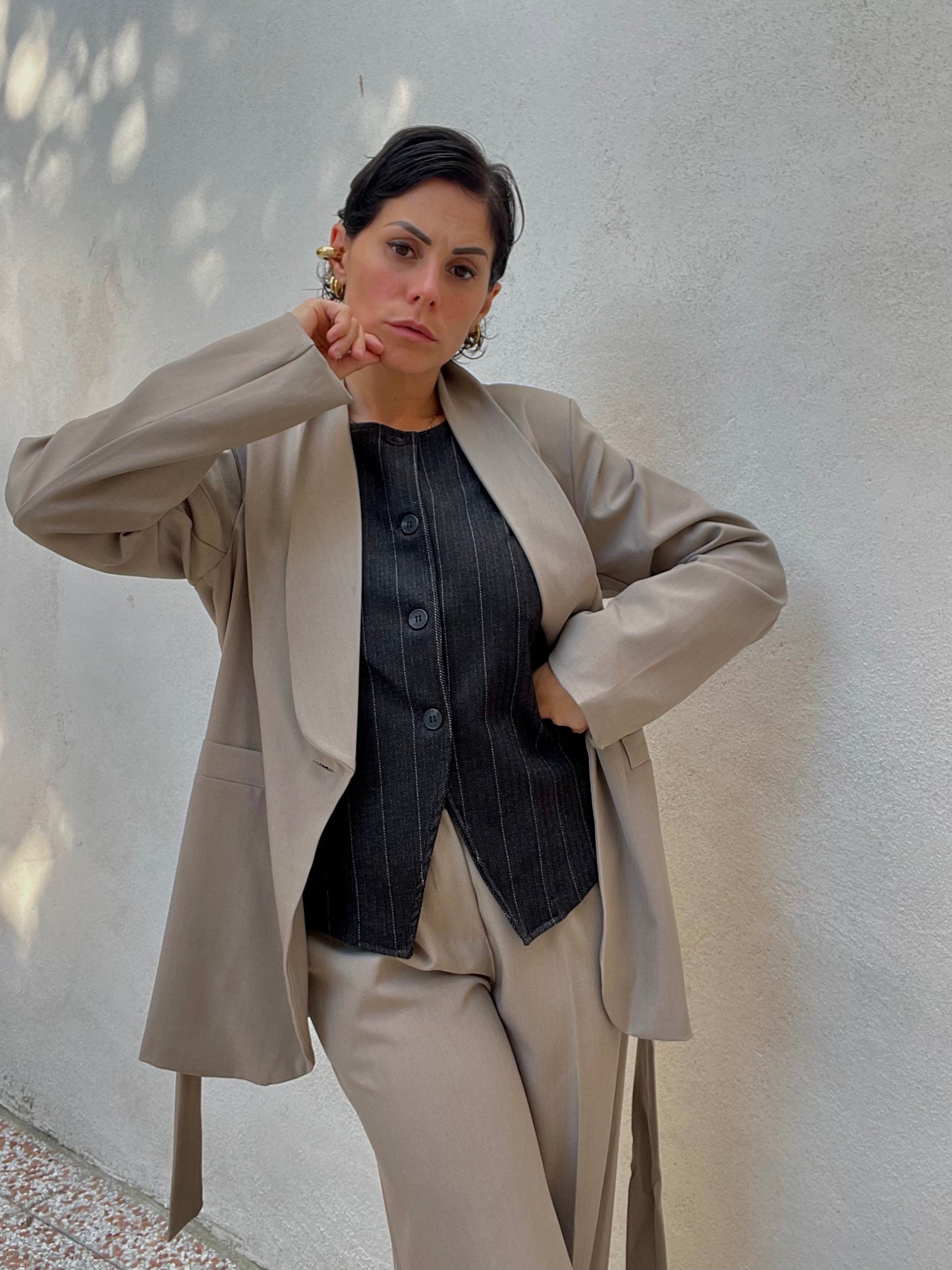 Tailleur Diletta Beige
