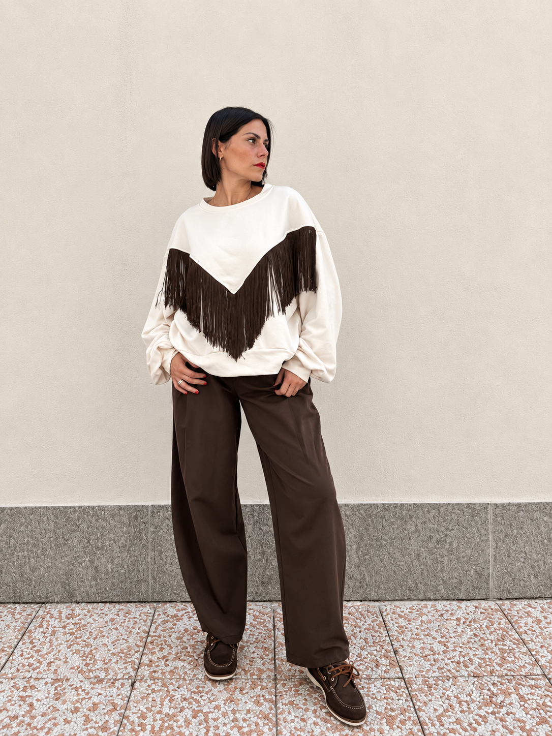 Pantalone Balloon Tailored