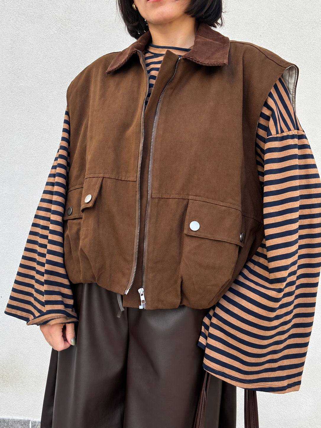Gilet Dakota Cioccolato