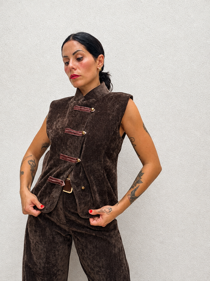 Pantalone Moka velluto