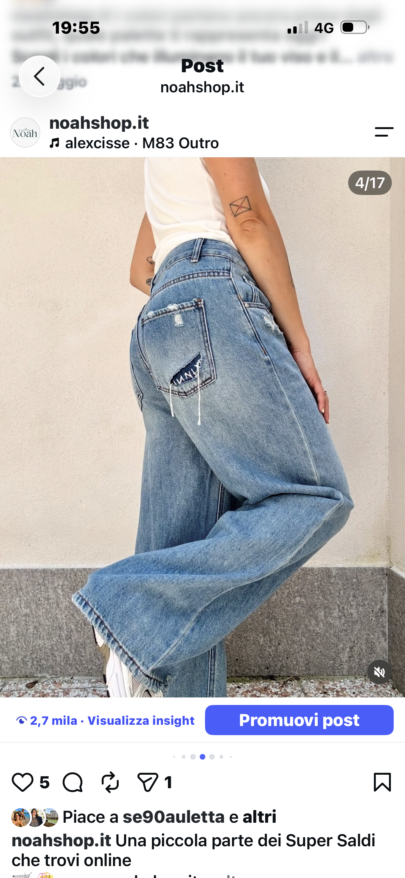 Jeans wide Leg