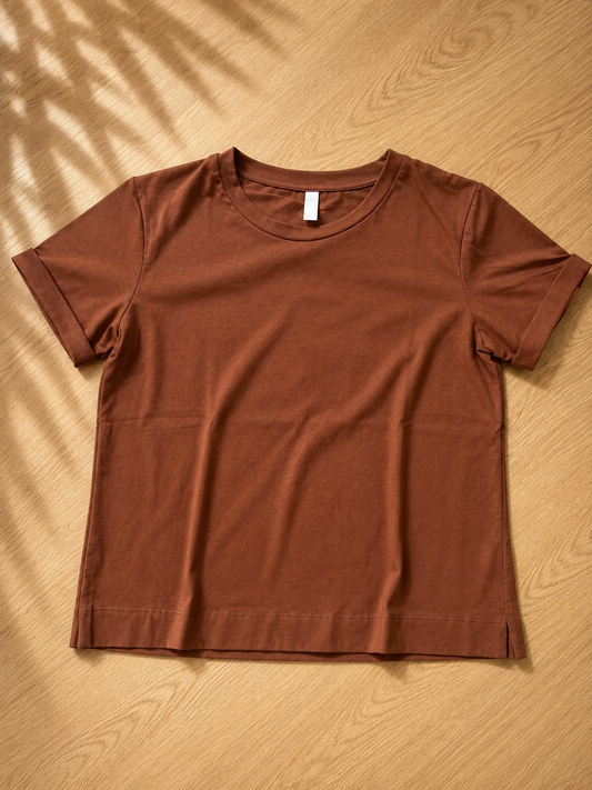 T-shirt Terra Caramello
