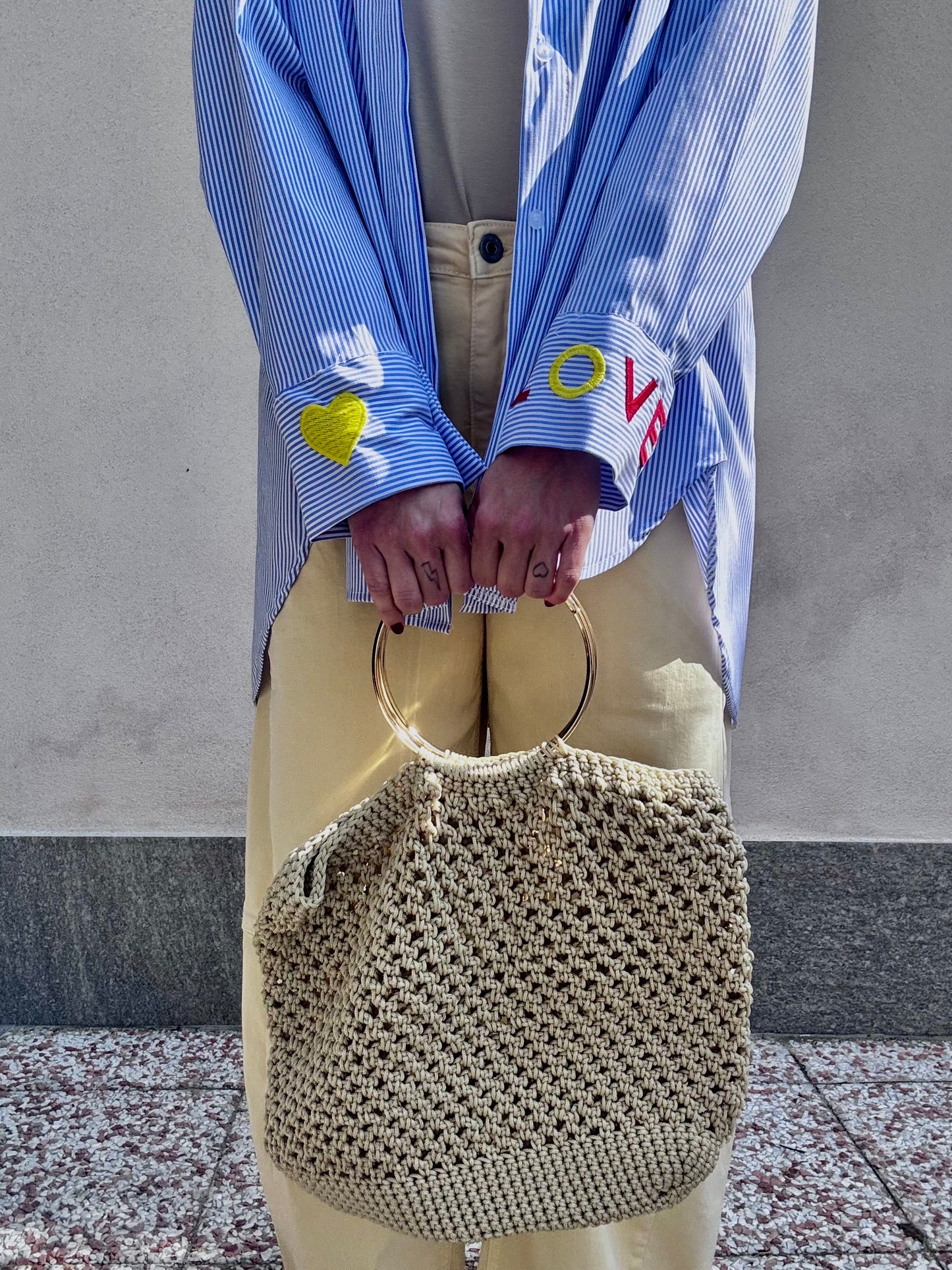 Noah Shopping Traforata Lime