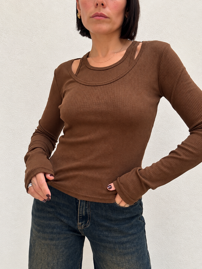 Maglia Cut-Out 2 in 1