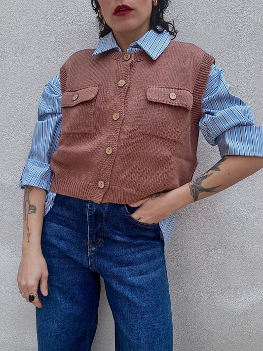 Gilet in maglia