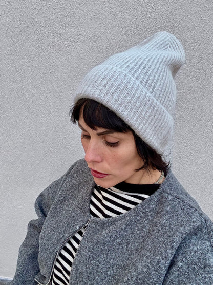 Cappello misto lana Panna