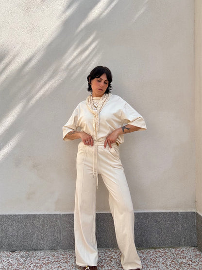 Coordinato Bandana crema