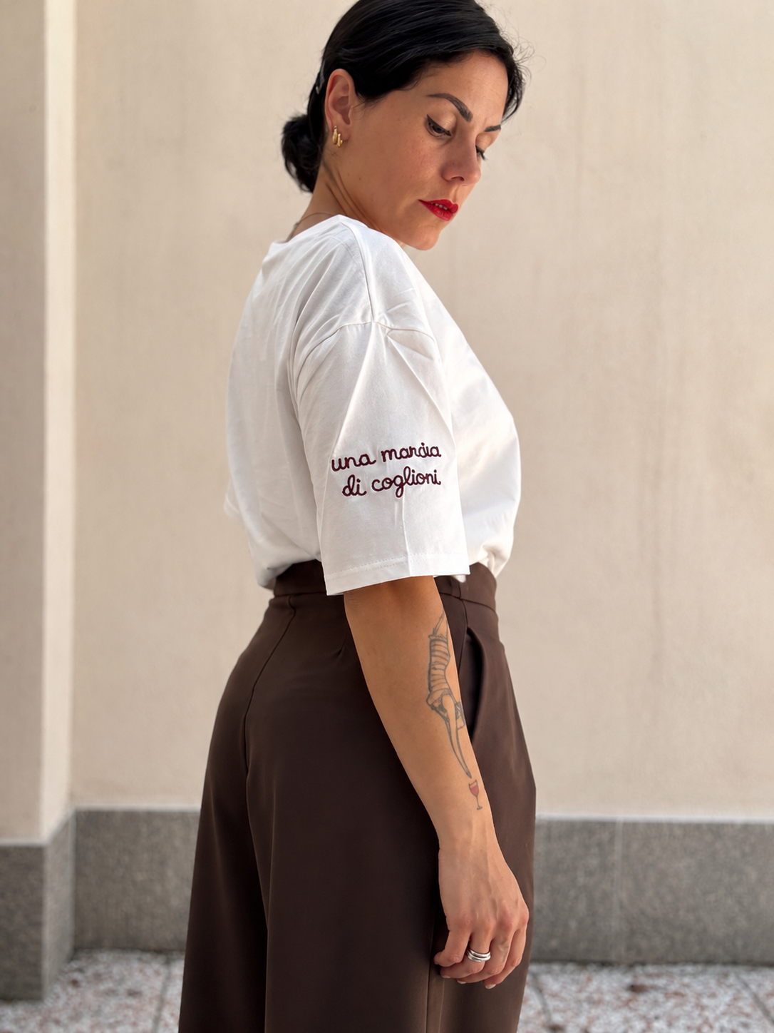 Pantalone Tania Marrone