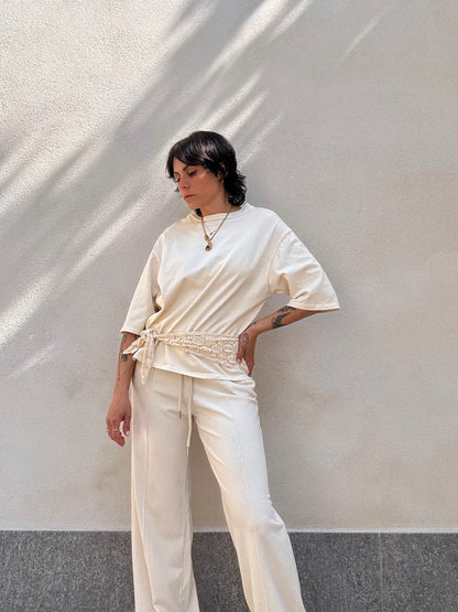 Coordinato Bandana crema