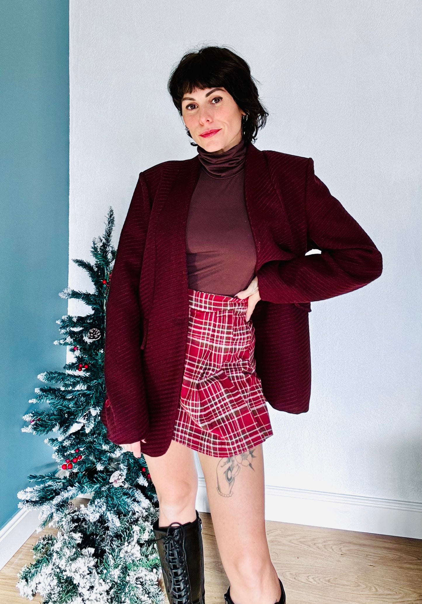 Blazer Vintage Bordeaux