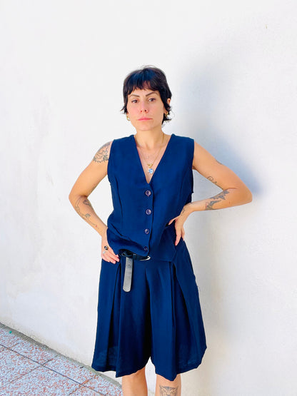 Coordinato Iris Gilet Blu Navi