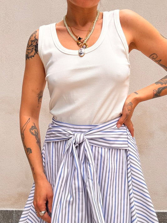 Canotta Basic Bianca