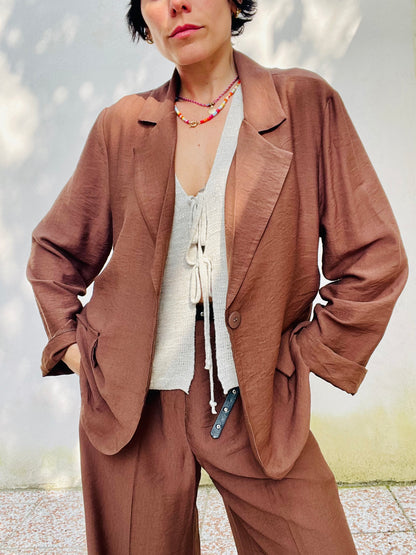 Tailleur Nadine Marrone