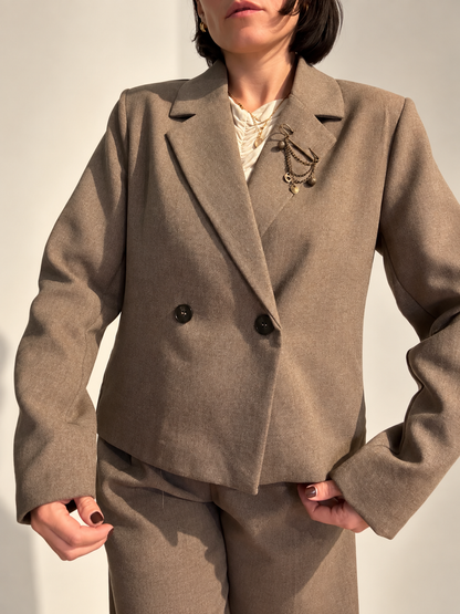 Blazer Crop Glamour