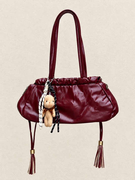 Borsa Teddy Bordeaux