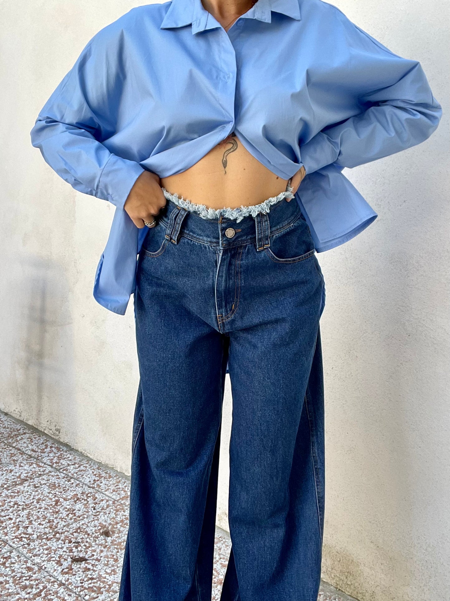 Jeans Sfrangiato Kessy