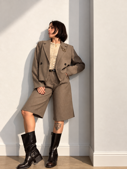 Blazer Crop Glamour
