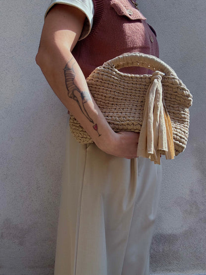 Noah Pochette Medium Beige