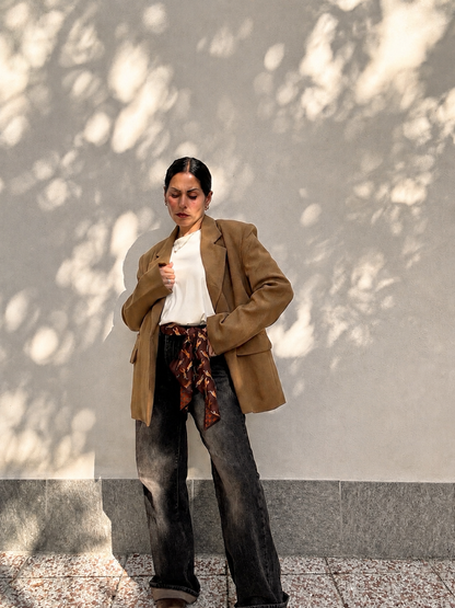 Blazer Oversize Camel