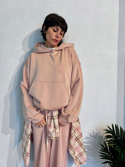 Coordinato in scuba Rosa cipria