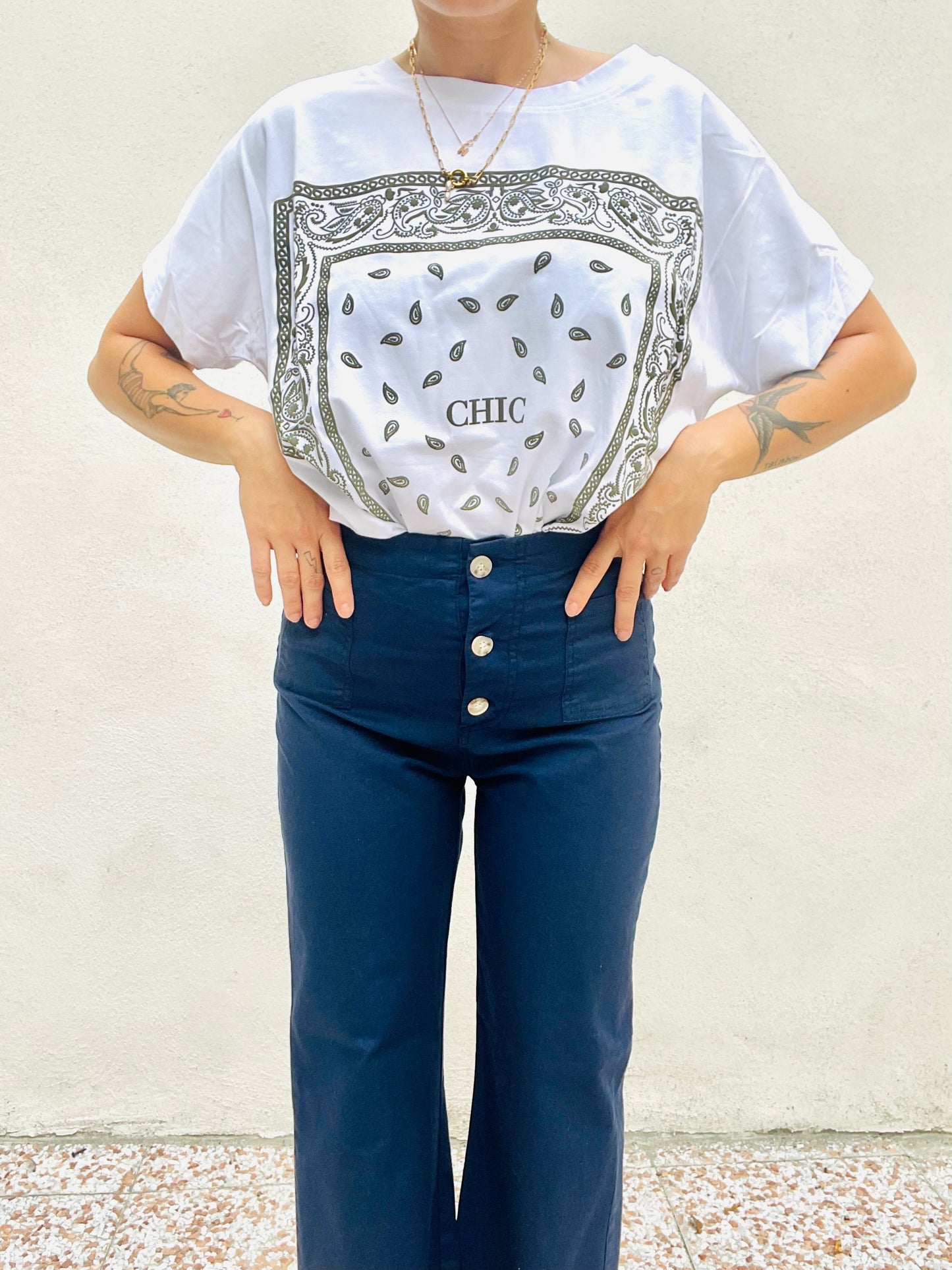 Jeans Buttons blu