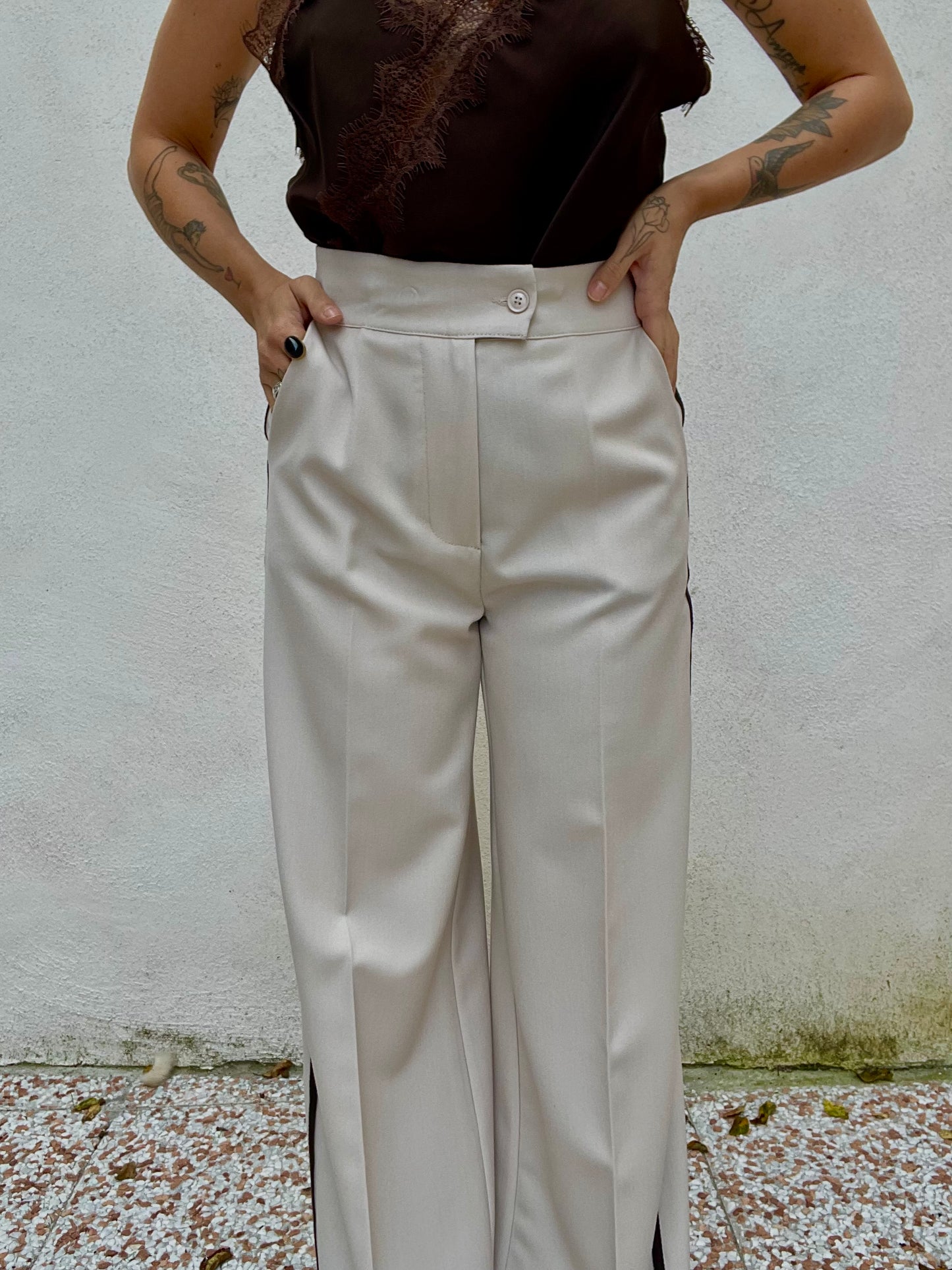 Pantalone Crema