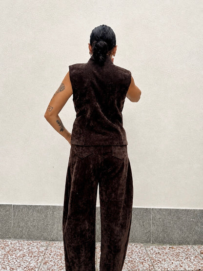 Pantalone Moka velluto