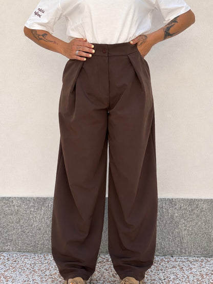 Pantalone Tania Marrone