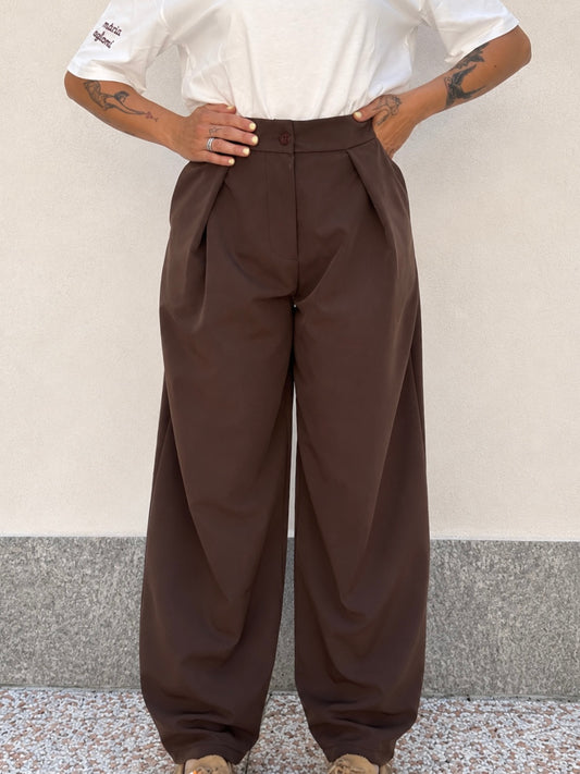 Pantalone Tania Marrone