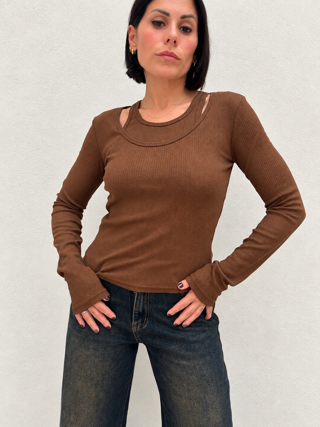Maglia Cut-Out 2 in 1