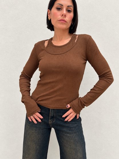 Maglia Cut-Out 2 in 1