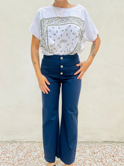 Jeans Buttons blu