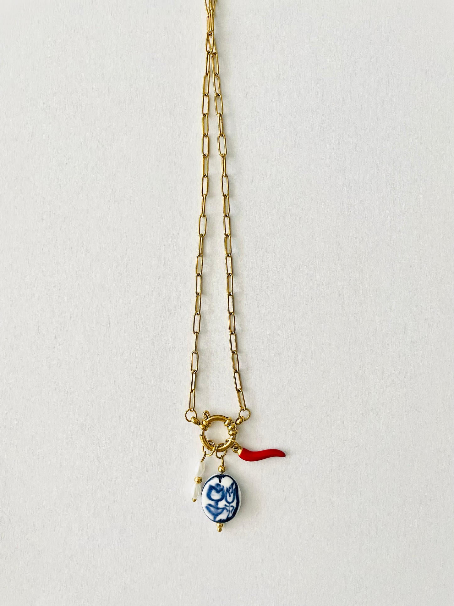 Collana Capri con cornetto
