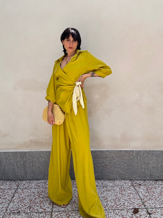 Coordinato Fiocco Verde acido