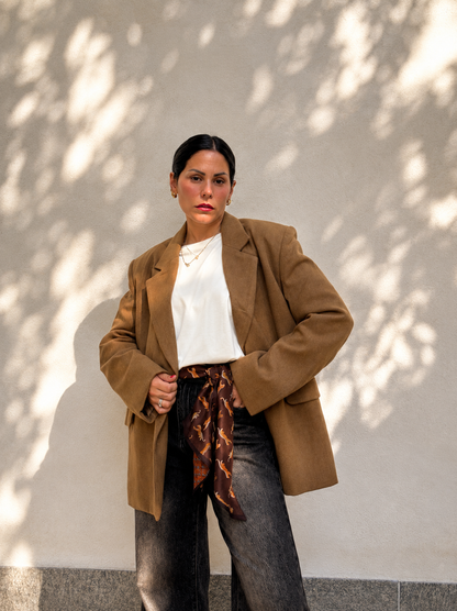 Blazer Oversize Camel
