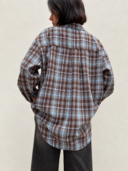 Camicia Oversize con taschino
