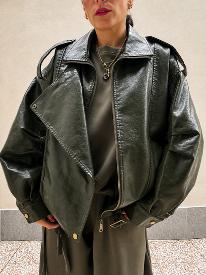 Biker Oversize Olive